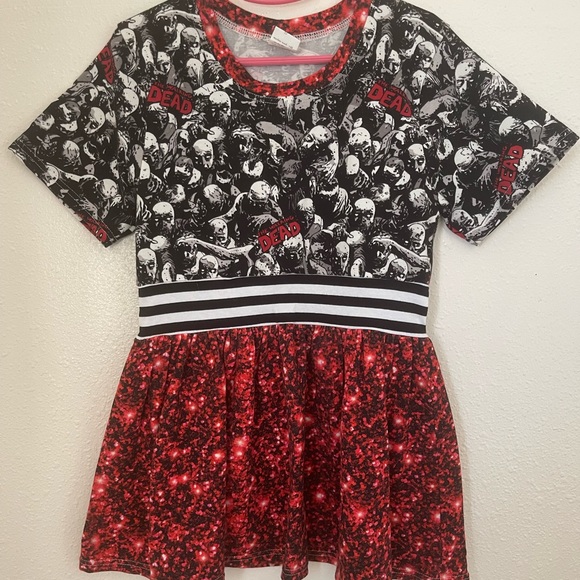 Boutique Custom Peplum Size 8/10 - Picture 1 of 1